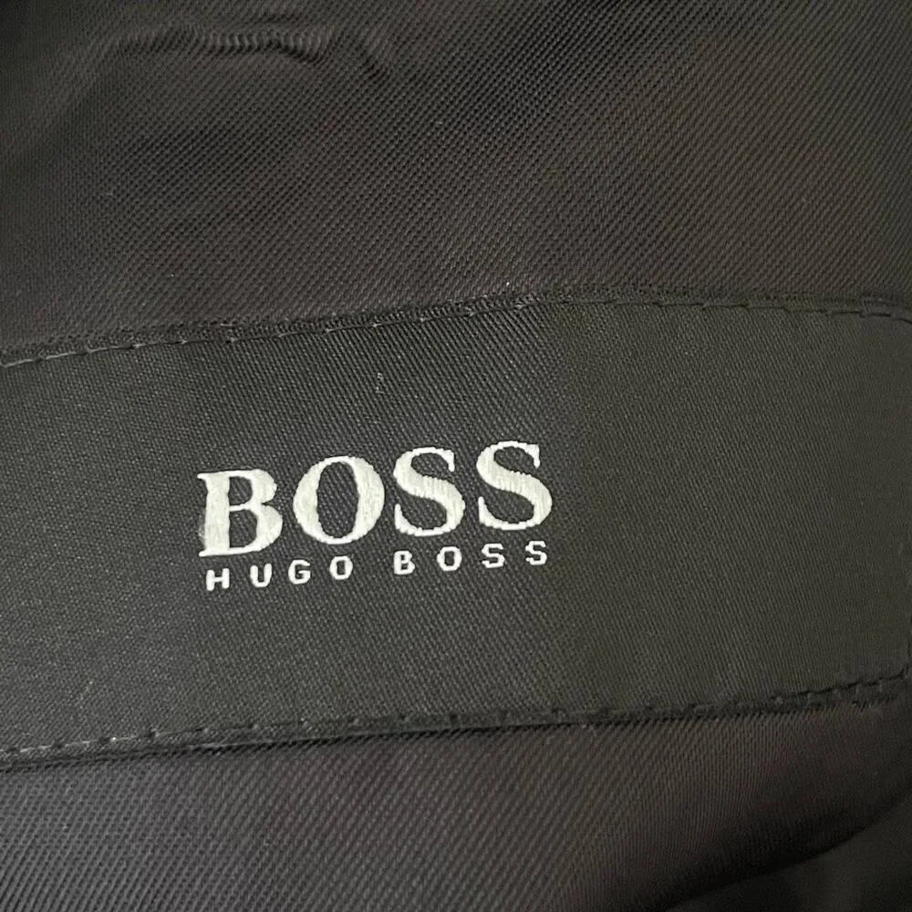 Hugo Boss Men's Reymond Wenten Extra Slim Fit Wool Two Button Blazer Size 44R